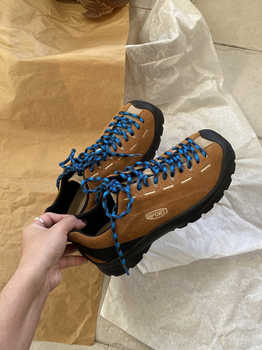 Damen Sportliche Wanderschuhe mit griffiger Sohle und atmungsaktiver Oberfläche