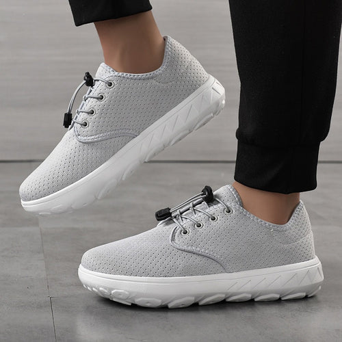 Damen Leichter Freizeit-Sneaker mit Schnellzug-Kordel, perforiertem Mesh & stoßdämpfender Laufsohle Shop Nory