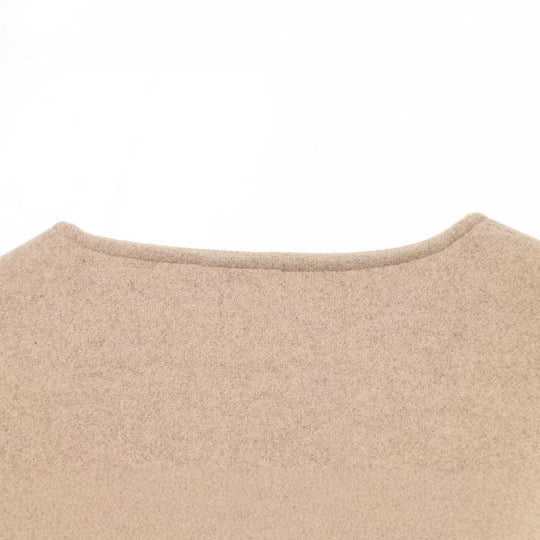 Damen Kurzjacke im Boxy‑Cropped‑Wollmix mit sichtbarem Metallreißverschluss und Kontrastmanschetten Shop Nory