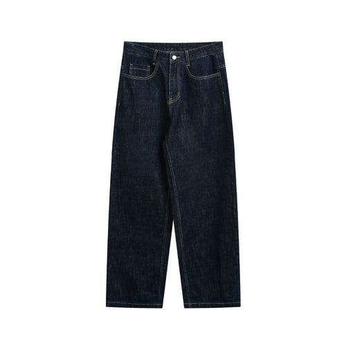 Damen Weite High‑Waist Straight‑Jeans aus rohem Denim mit Relaxed-Sitz Shop Nory
