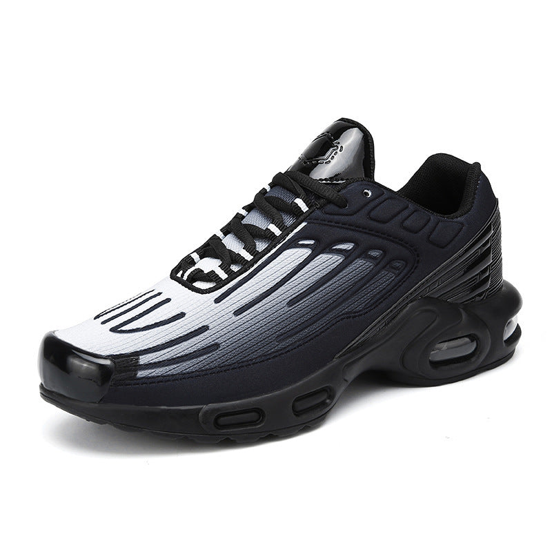 Herren Atmungsaktive Laufschuhe mit Luftkissen-Dämpfung und futuristischem Wellen-Design Shopy Nory