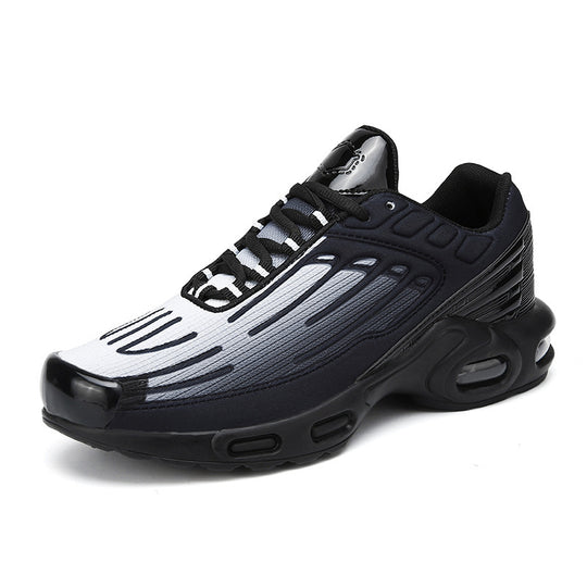 Herren Atmungsaktive Laufschuhe mit Luftkissen-Dämpfung und futuristischem Wellen-Design Shopy Nory