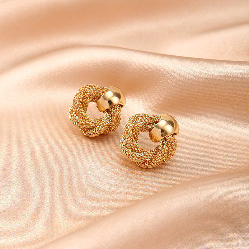 Damen Ohrringe aus hochwertigem Edelstahl mit verspieltem Kettendesign Shop Nory