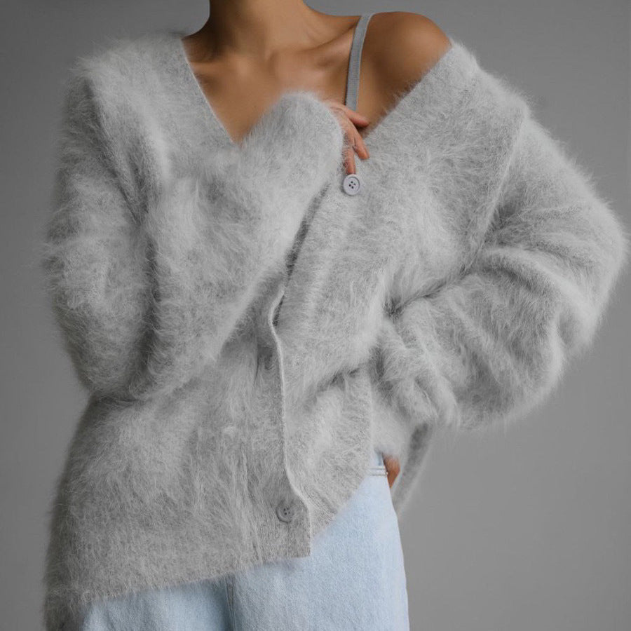 Damen kuscheliger Cardigan