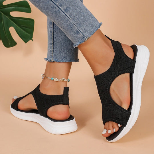 Damen Atmungsaktive Sandalen mit elastischem Tragekomfort