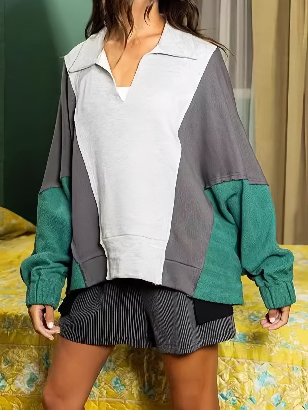 Damen Modischer Oversized Hoodie