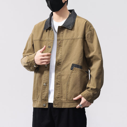 Herren Bequeme Utility-Jacke Shop Nory