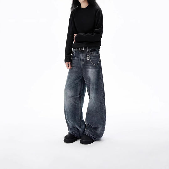 Unisex Trendige Weitgeschnittene Jeans Shop Nory