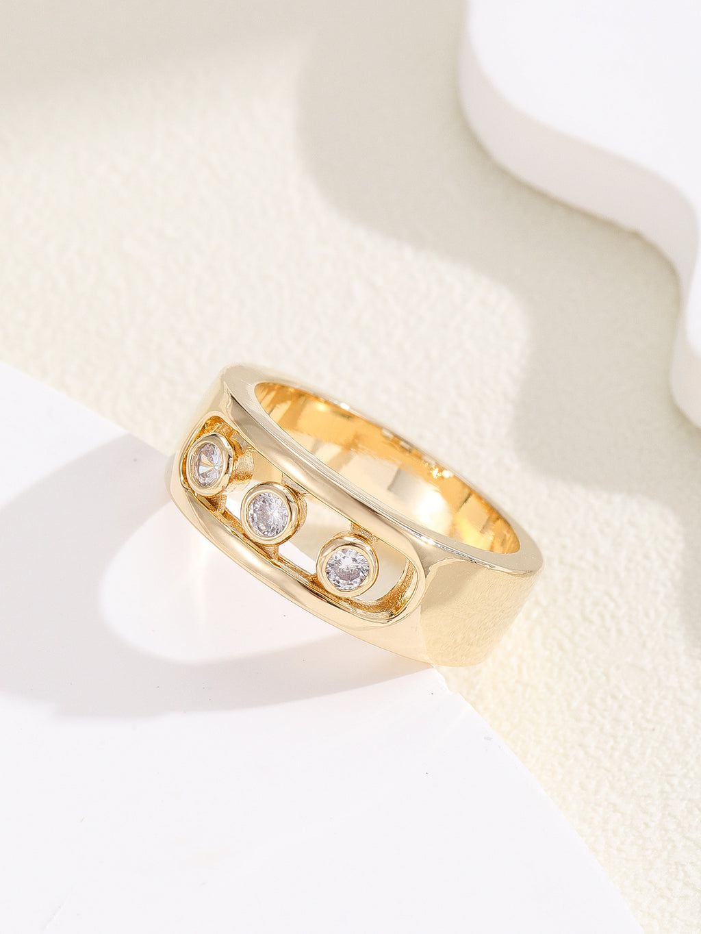 Damen Partnerring mit funkelnden Zirkonia Shop Nory