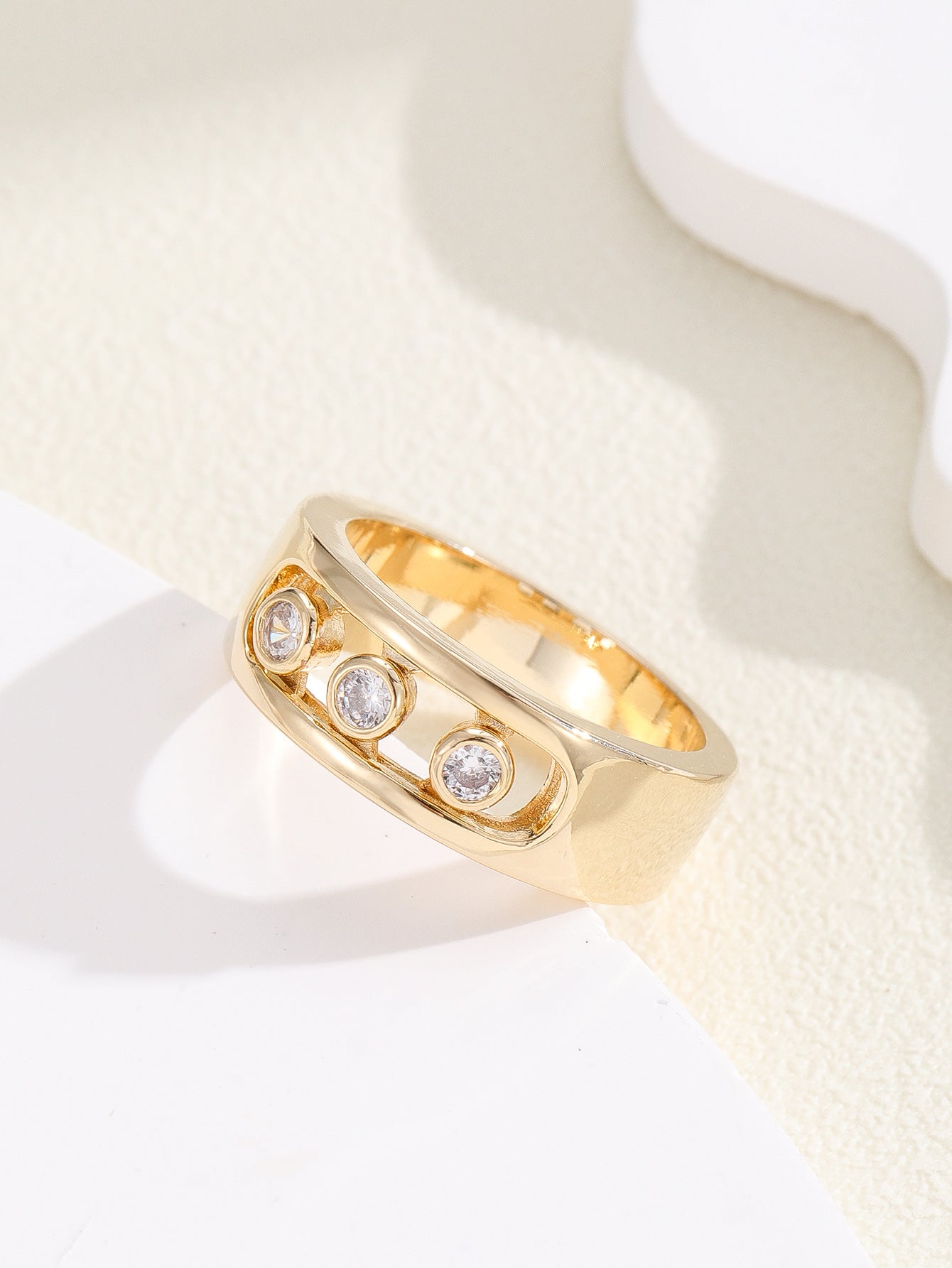 Damen Partnerring mit funkelnden Zirkonia Shop Nory