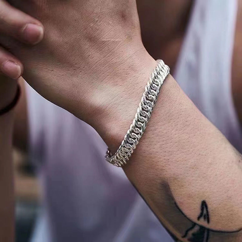 Herren Kette aus hochwertigem Edelstahl mit modernem Design Shop Nory