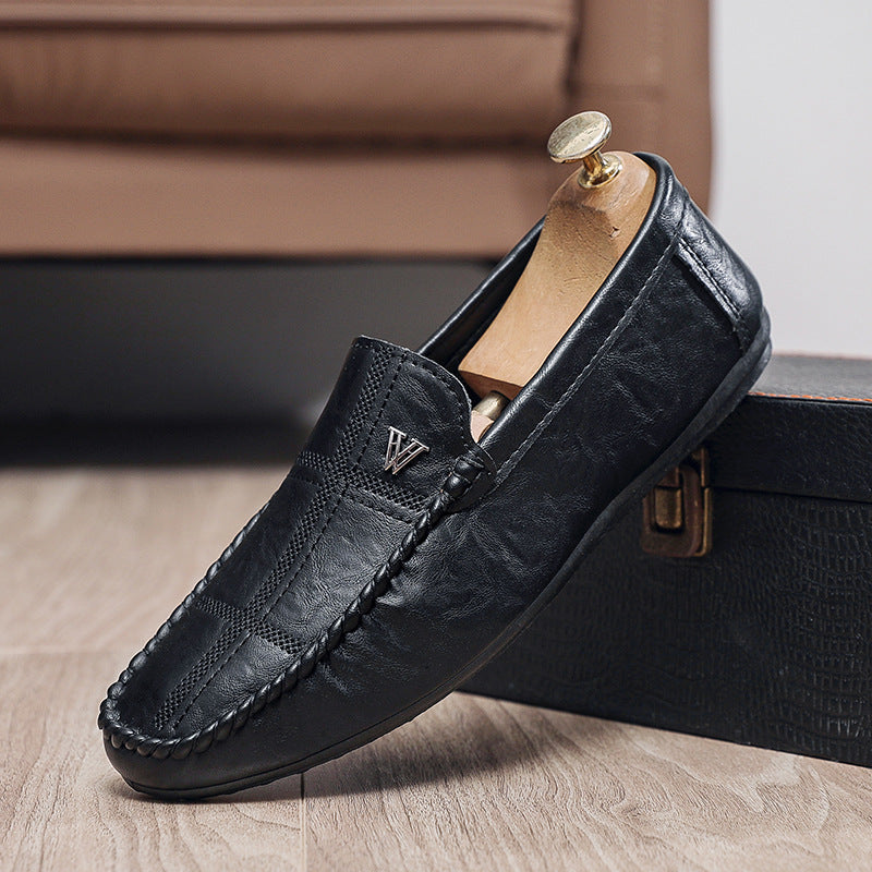 Herren Elegante Mokassin Loafer Shop Nory