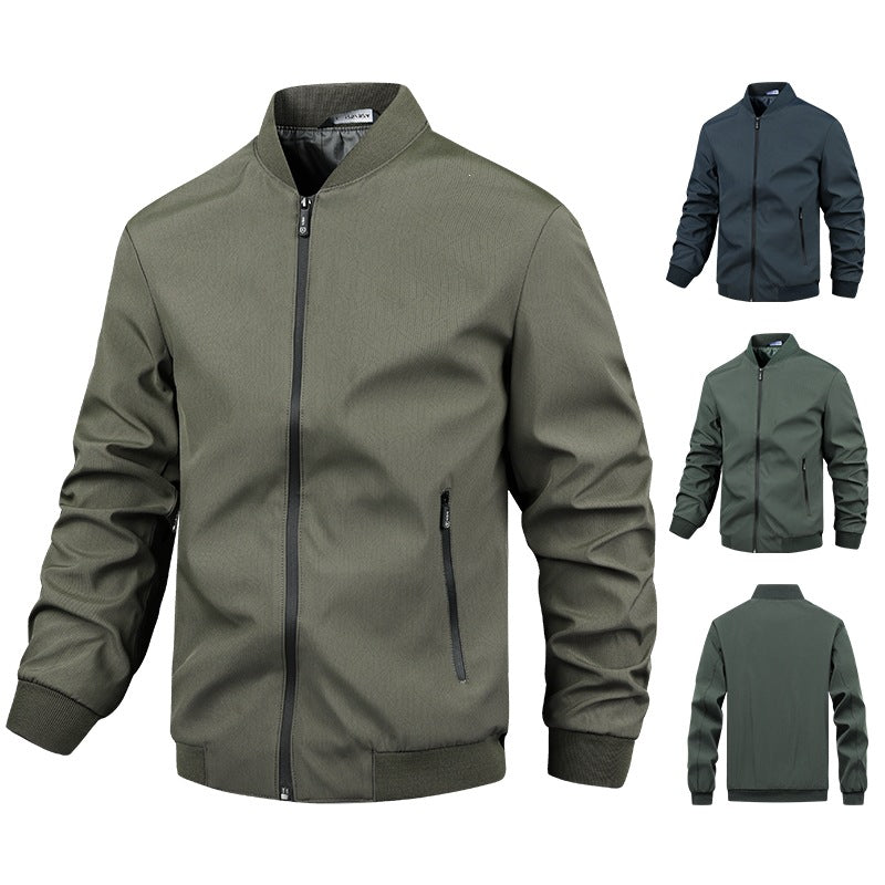 Herren Modische Freizeitjacke mit Stehkragen Shop Nory 1787738675