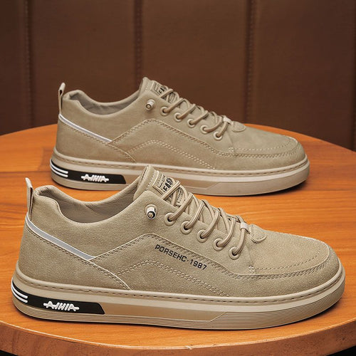 Herren Textil Sneakers mit rutschfester Sohle und modernem Obermaterial