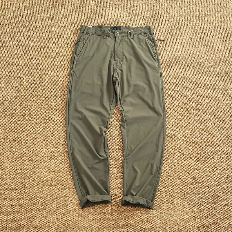 Herren Chino-Hose mit elastischem Bund und praktischen Eingrifftaschen