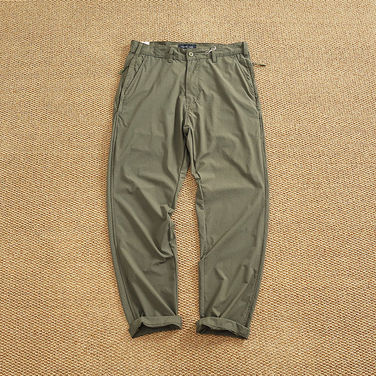 Herren Chino-Hose mit elastischem Bund und praktischen Eingrifftaschen