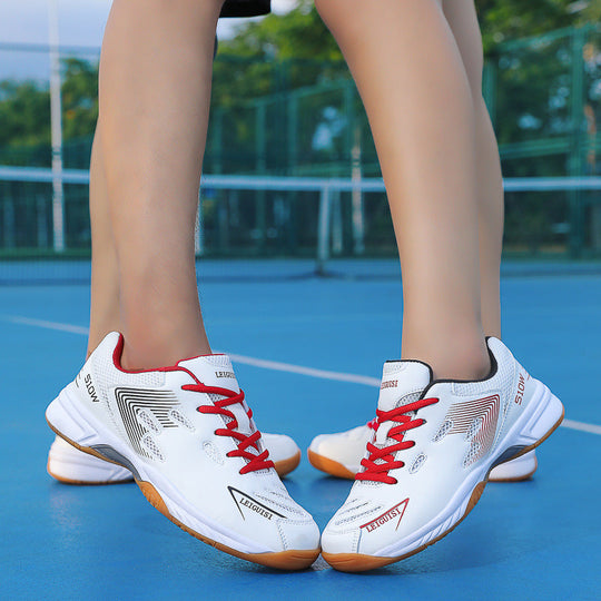 Damen Badmintonschuhe mit rutschfester Sohle und stoßdämpfender Dämpfung