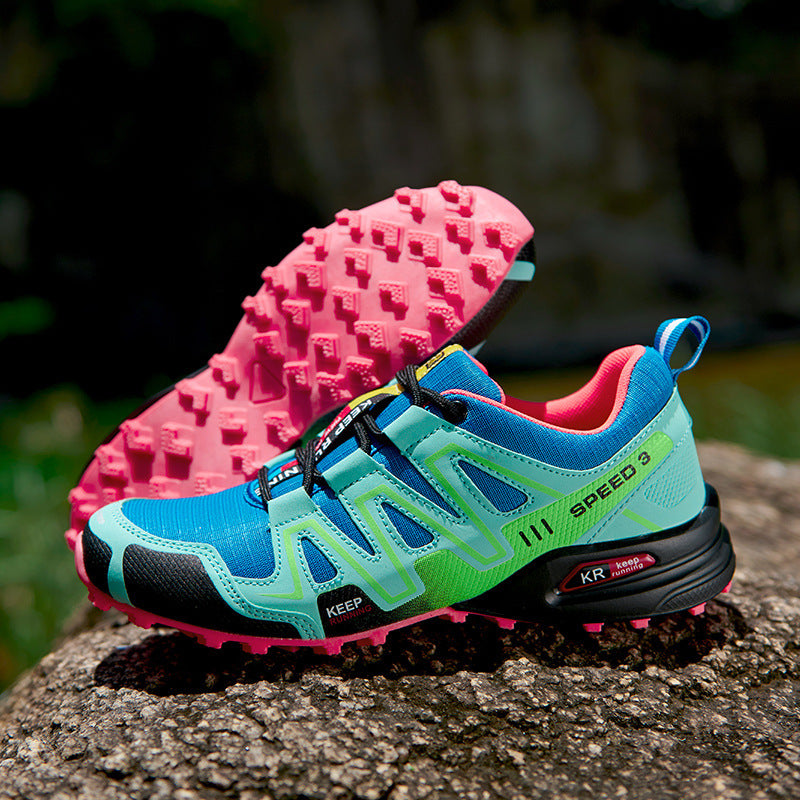 Damen Trail-Running Schuhe mit rutschfester Sohle und atmungsaktivem Obermaterial