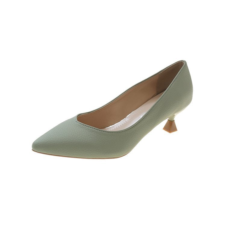 Damen elegante Pumps mit modischem Blockabsatz Shopnory