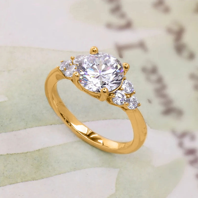 Damenring mit exquisitem Brillanten Design Shop Nory