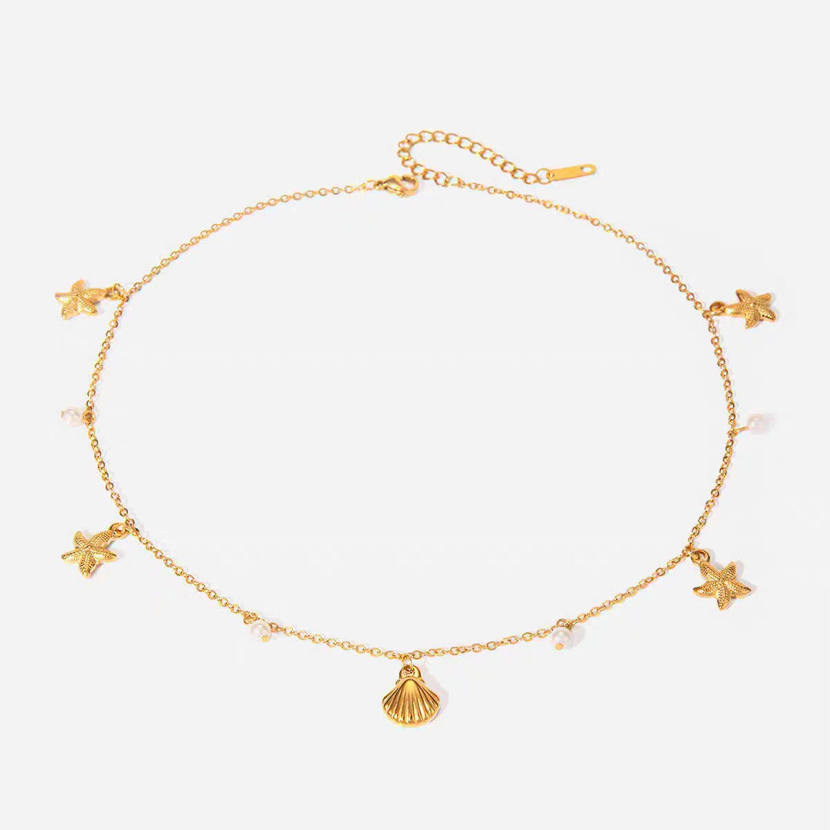 Frauen Küsten-Themen Charm Halskette Shop Nory