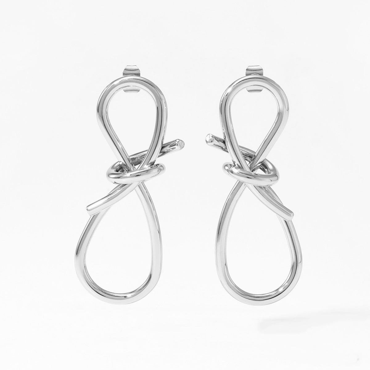 Damen Ohrstecker mit kunstvollem Knoten-Design Shop Nory