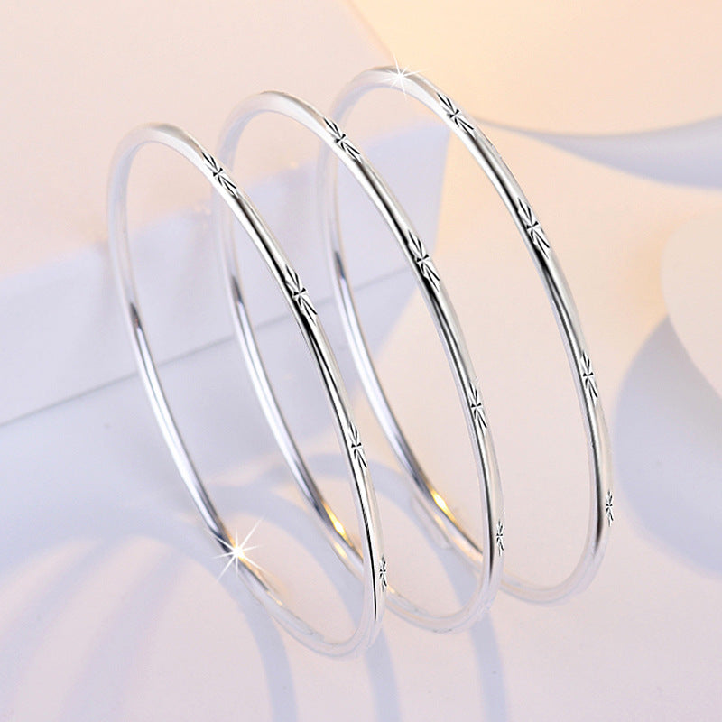 Damen Armreif-Set mit elegantem, filigranem Design und edlen Zirkonia-Details Shop Nory