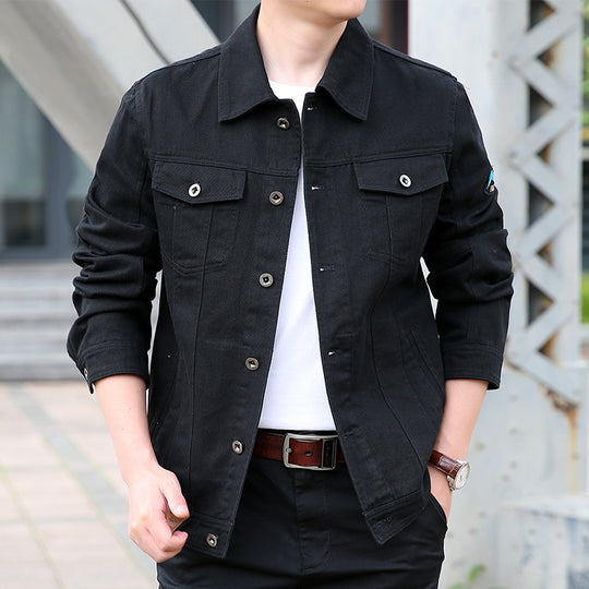 Herren Modische Jeanjacke Shop Nory