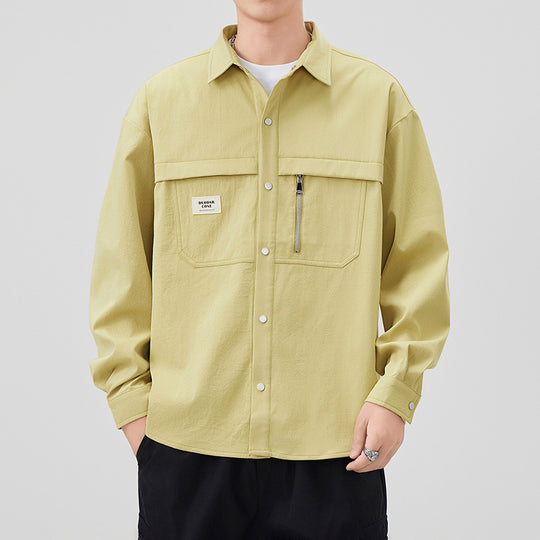 Herren Modische Utility-Jacke mit praktischen Taschen Shop Nory