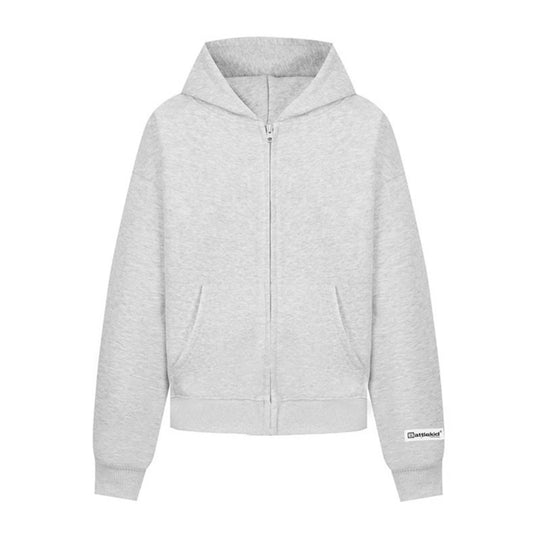 Damen Kapuzen‑Sweatjacke mit durchgehendem Reißverschluss, Kängurutasche und relaxed Fit Shop Nory