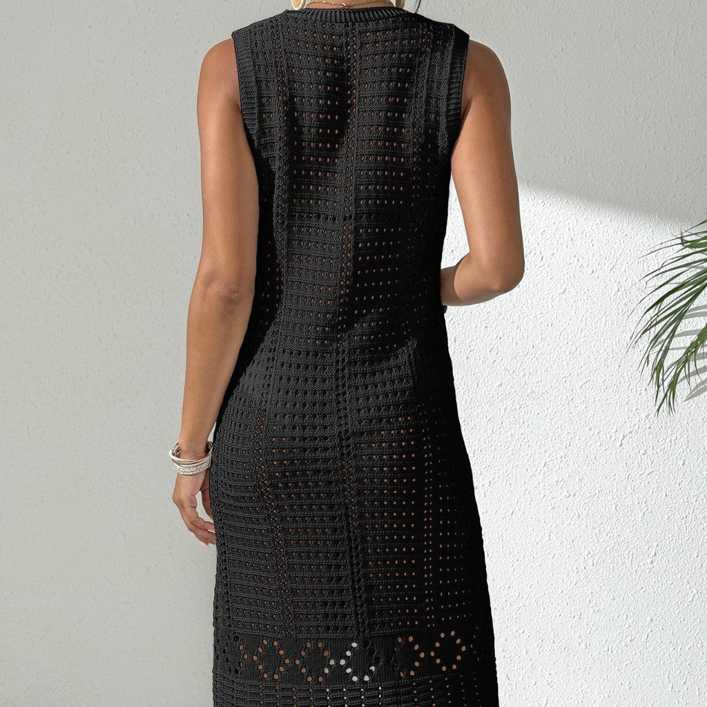 Damen gehäkeltes Freizeitkleid