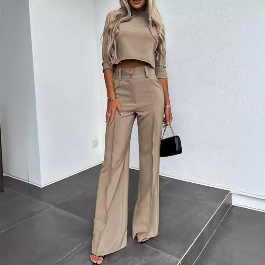 Shop Nory | Eleganz Tailliertes Herbst-Hosenset für Stilvolle Looks