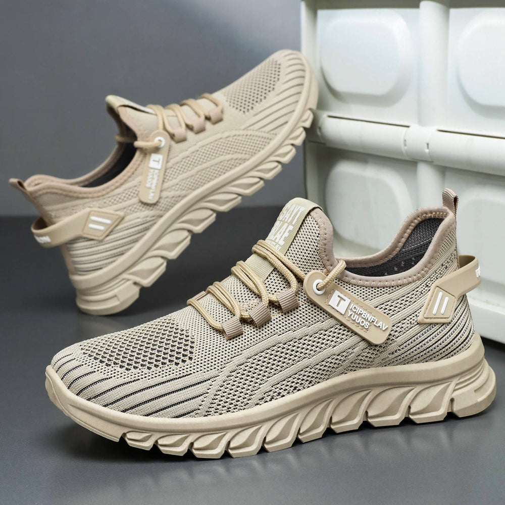 Herren nan atmungsaktiver Strick-Chunky-Sneaker mit elastischem Einstieg, stabiler Dämpfungssohle und Zuglasche Shop Nory