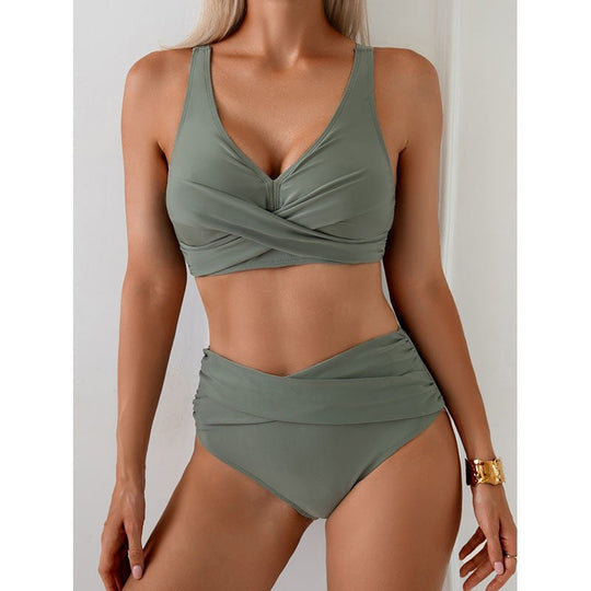 Damen Hochgeschnittener Bikini