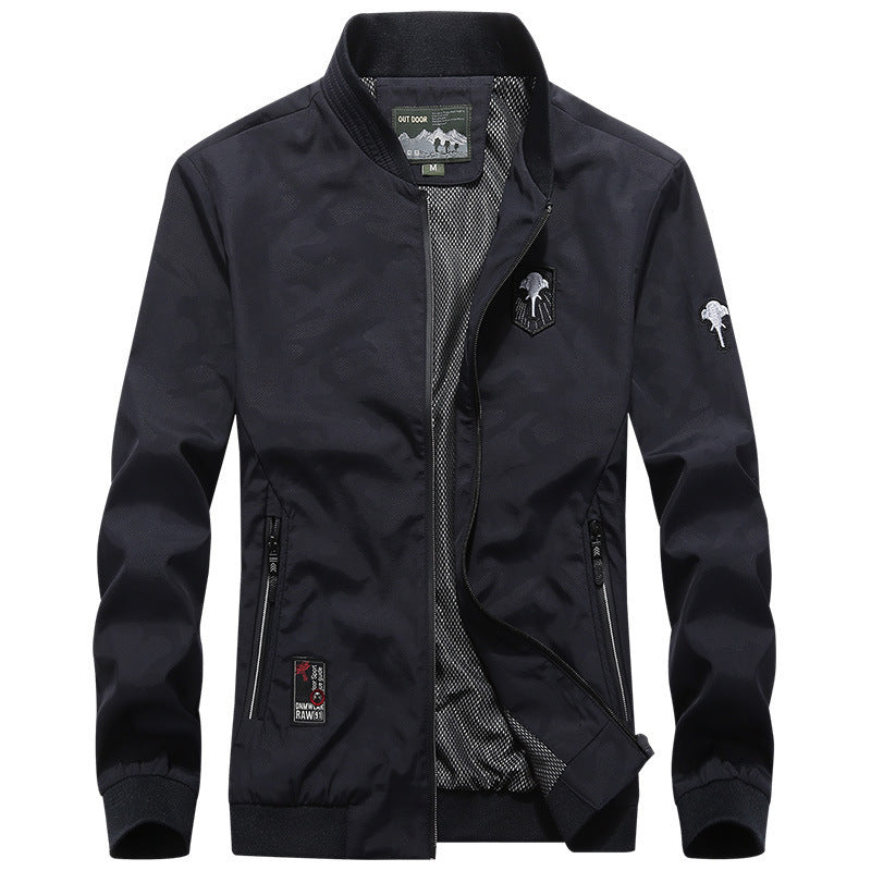 Herren Leichter Softshell-Bomber mit atmungsaktivem Mesh-Futter und Reißverschlusstaschen Shop Nory