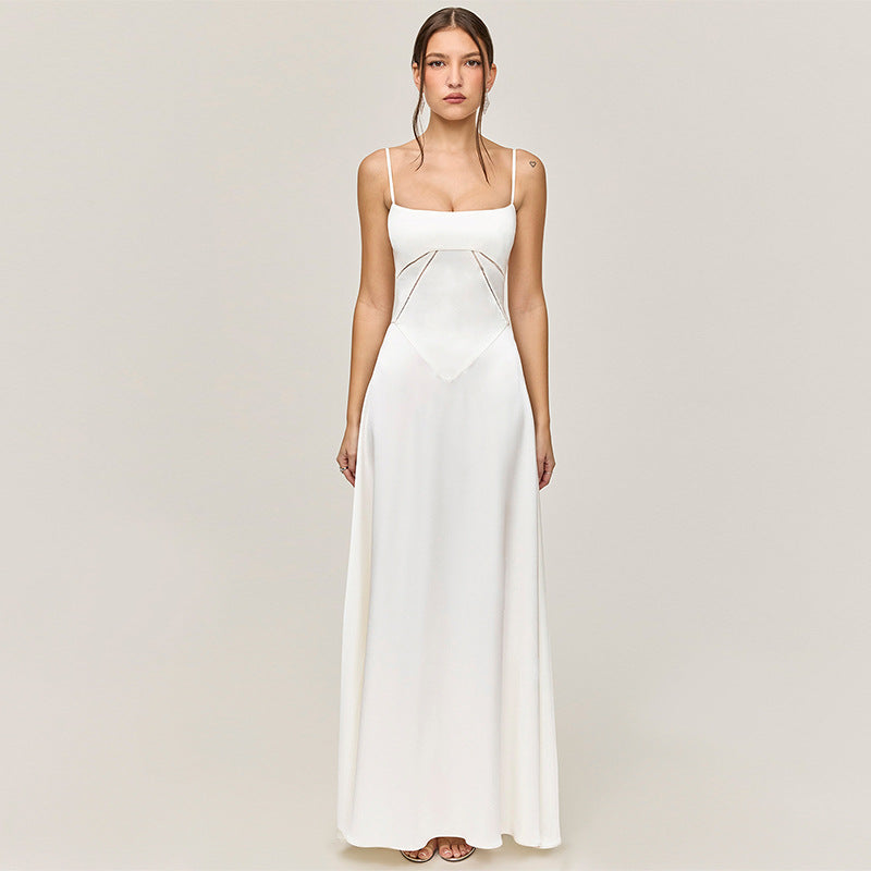 Damen Elegantes Abendkleid mit tailliertem Schnitt und schwingendem Rock