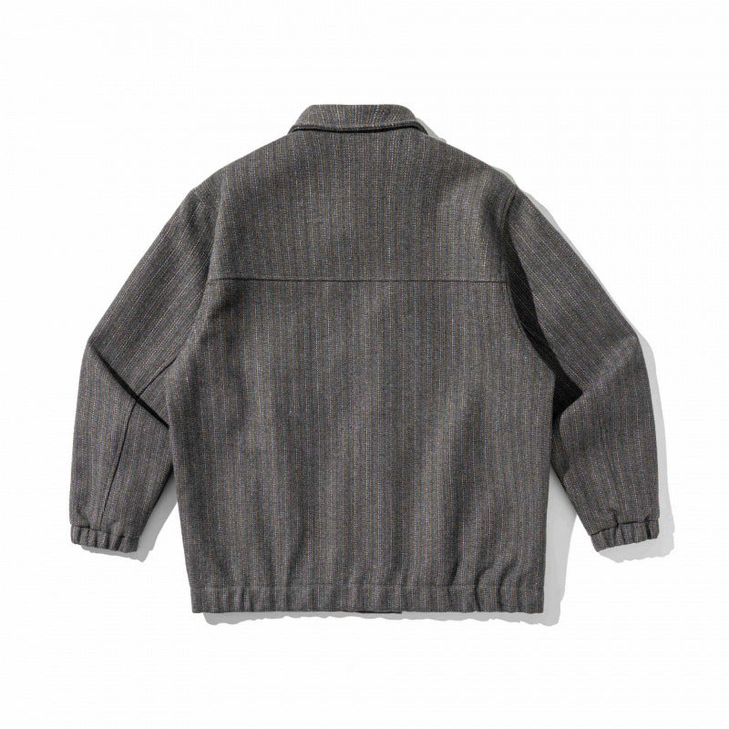 Herren Kastenförmige Overshirt‑Jacke aus Wollmix mit aufgesetzter Brusttasche Shop Nory