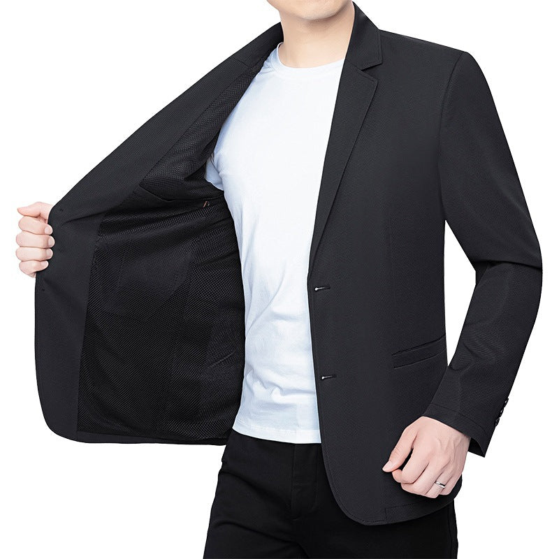 Herren Blazer schlanker Schnitt Business-Casual mit atmungsaktivem Meshfutter und Stretch Shop Nory