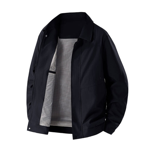 Herren Modische Freizeitjacke mit Innenfutter Shop Nory