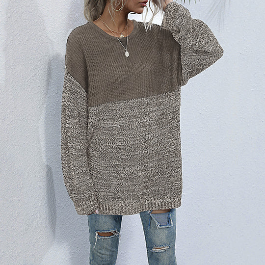 Damen Stilvoller Strickpullover mit luxuriösen Texturen Shop Nory