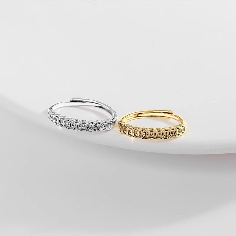 Damen Zierlicher Ring mit durchbrochenem Design Shop Nory