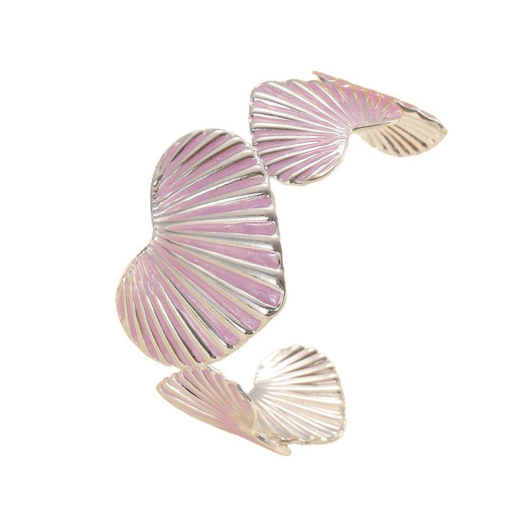 Damen Armreif mit kunstvollem Muschelmotiv Shop Nory