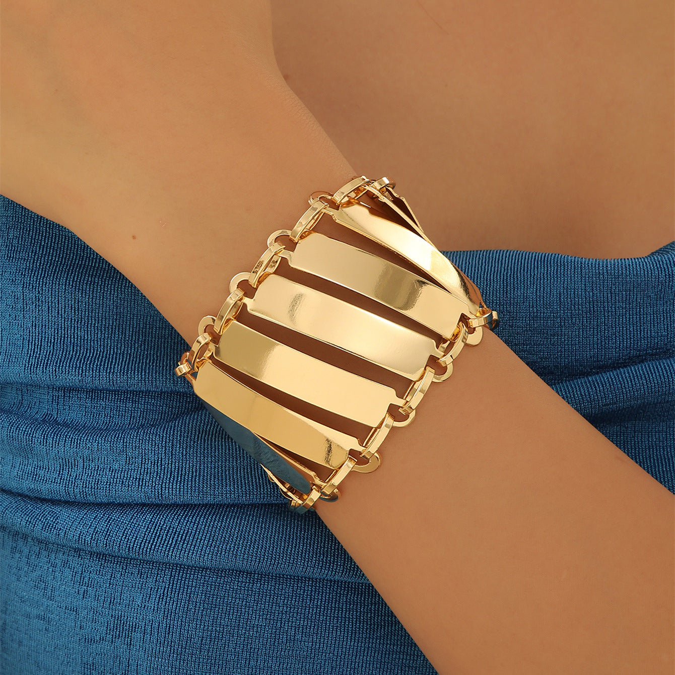 Damen Armreif mit modernem, geometrischem Design Shop Nory