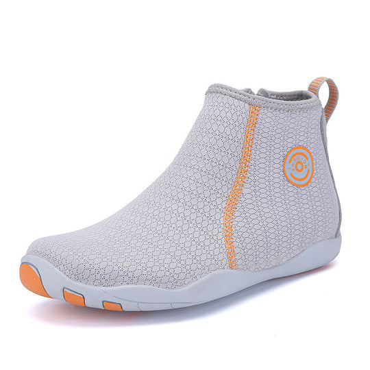 Damen Multifunktionale Wassersportschuhe mit rutschfester Sohle und hohem Schaft Shopnory