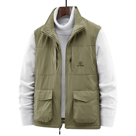 Herren Robuste Funktionsweste mit vielen Taschen Shop Nory
