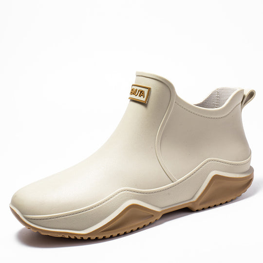 Damen wasserdichte Kurzstiefel mit faltbarem Manschettenkragen Shop Nory