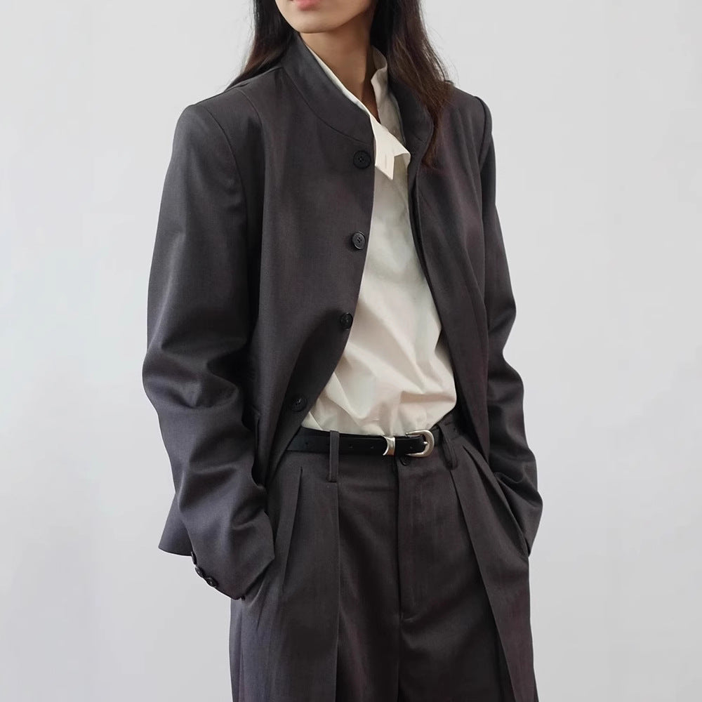 Damen Modische Blazerjacke Shop Nory
