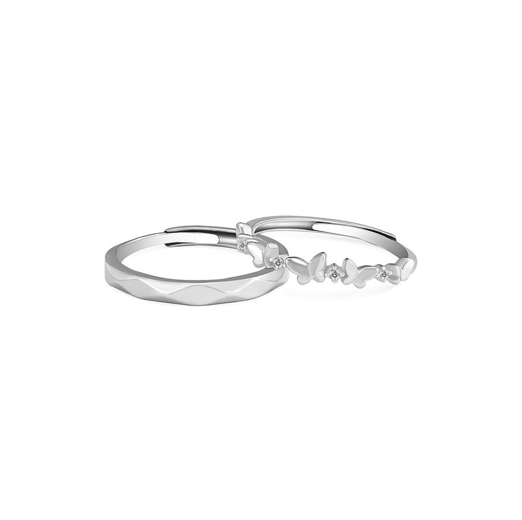 Damenring mit verspieltem Herzdesign und funkelnden Zirkonia Shop Nory
