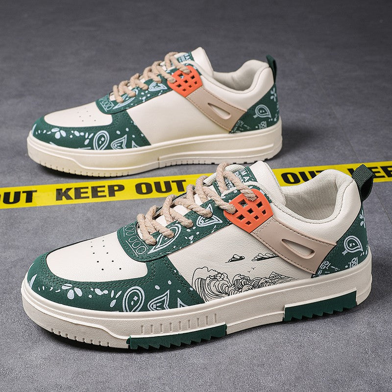 Herren Sportliche Sneaker mit einzigartigem Grafikschema