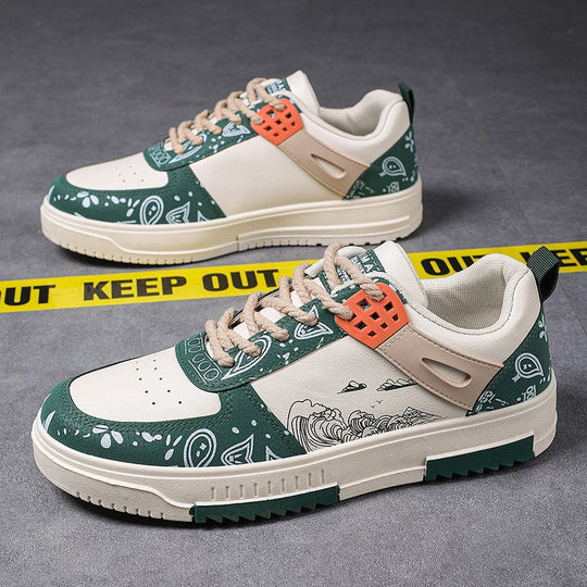 Herren Sportliche Sneaker mit einzigartigem Grafikschema